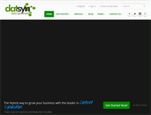 Tablet Screenshot of datsyn.com